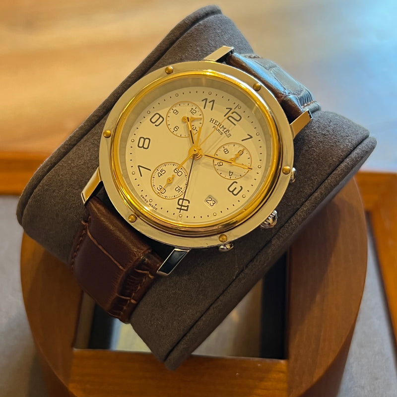 Hermès Clipper Chronograph Quartz CL1.920