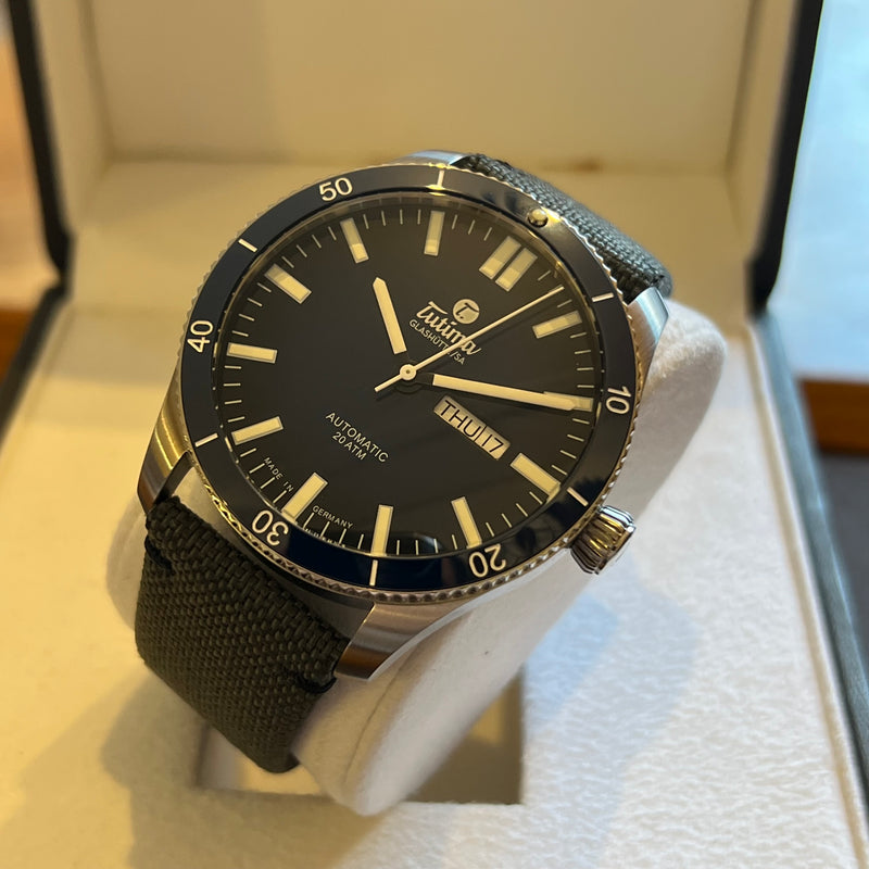 Tutima Glashutte Grand Flieger Airport Full Set 6106-01