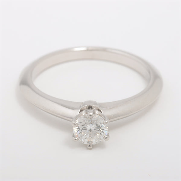 Tiffany Solitaire diamond rings Pt950 0,29 ct