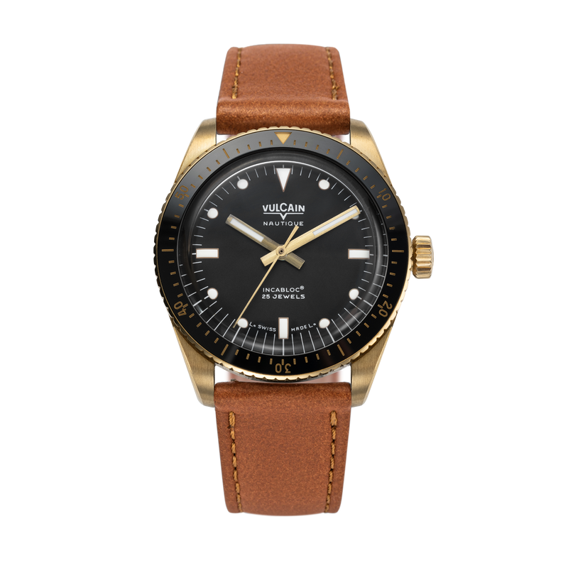 Vulcain Automatic Skindiver Nautique - Bronze & Gray