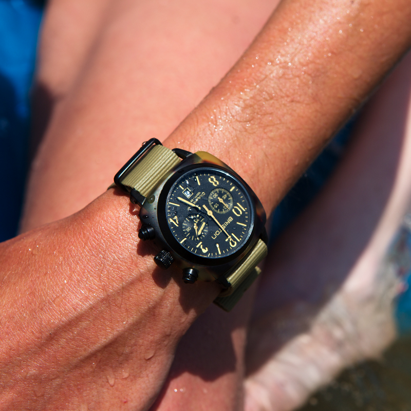 Briston Clubmaster Classic - Chrono - Safari