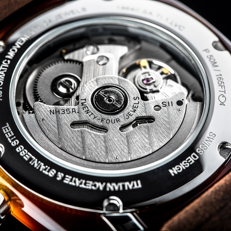 Briston Clubmaster Iconic Open - HMS Auto - Black