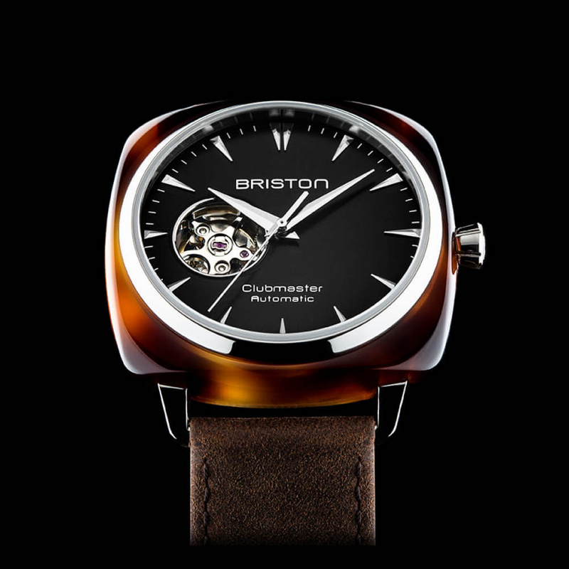 Briston Clubmaster Iconic Open - HMS Auto - Black