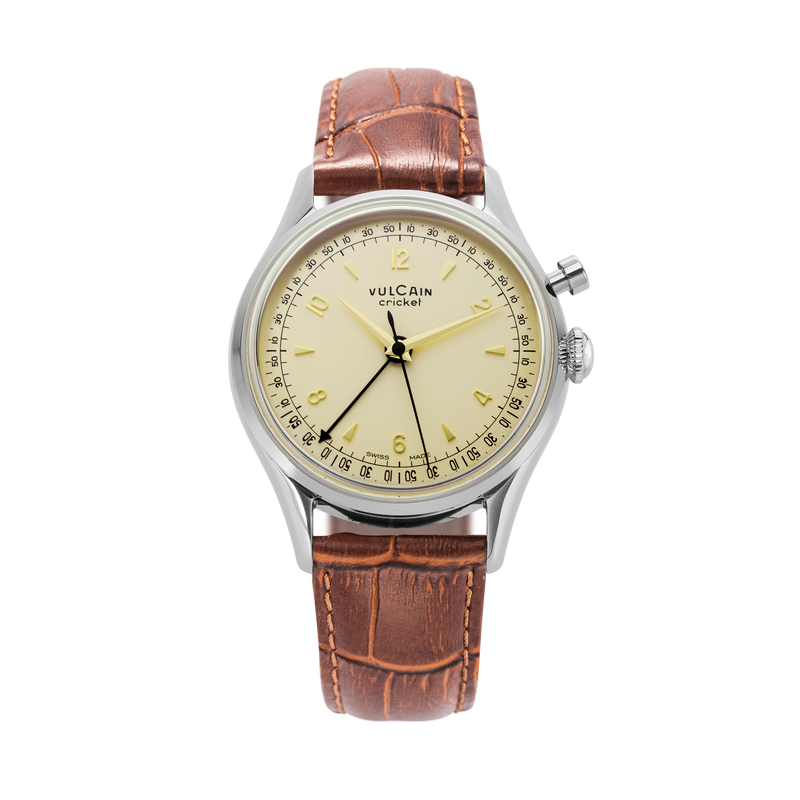 Vulcain Manual Cricket Tradition 39 mm - Eggshell | Official