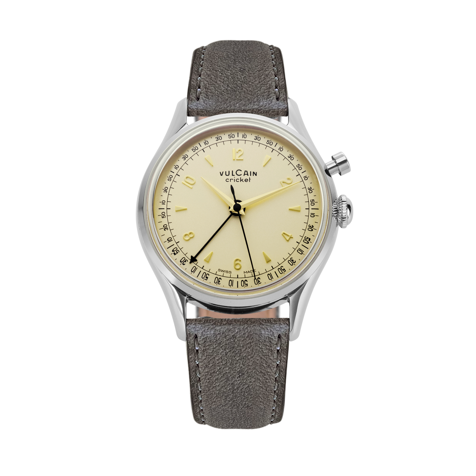 Vulcain Manual Cricket Tradition 36 mm - Eggshell | Official