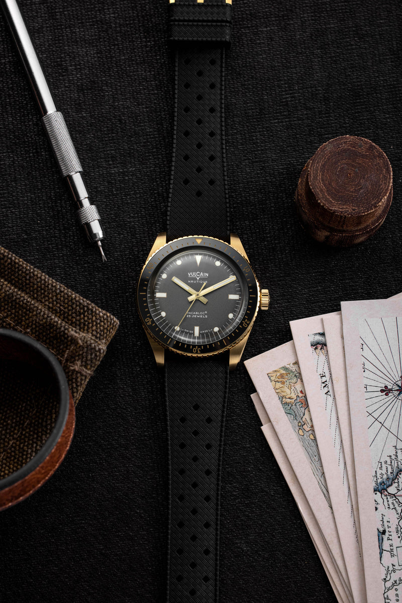 Vulcain Automatic Skindiver Nautique - Bronze & Gray