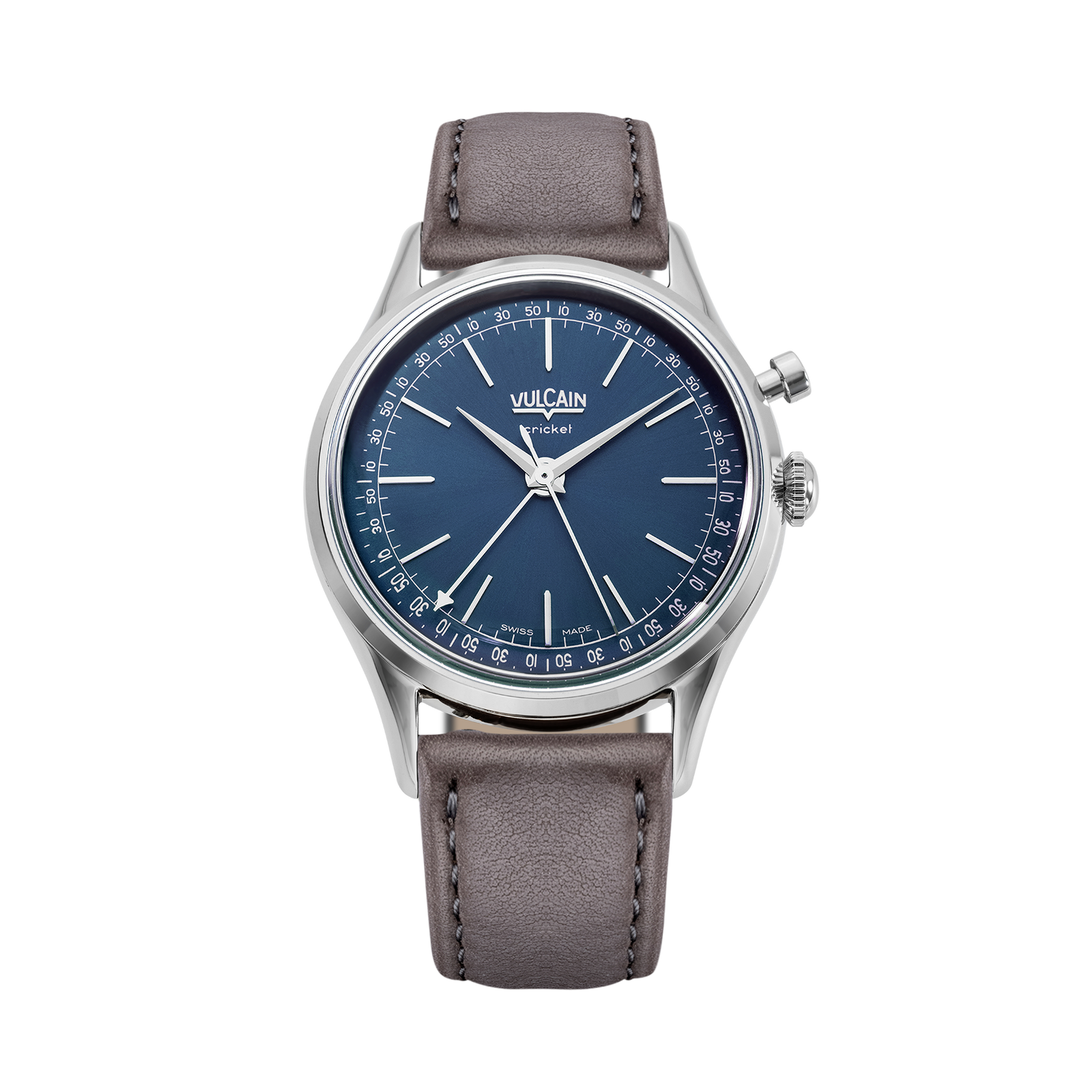 Vulcain Manual Cricket President 39 mm - Blue | Official Retailer
