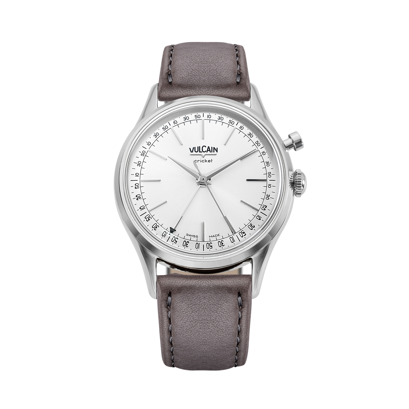 Vulcain Manual Cricket President 36 mm - Silver | Official