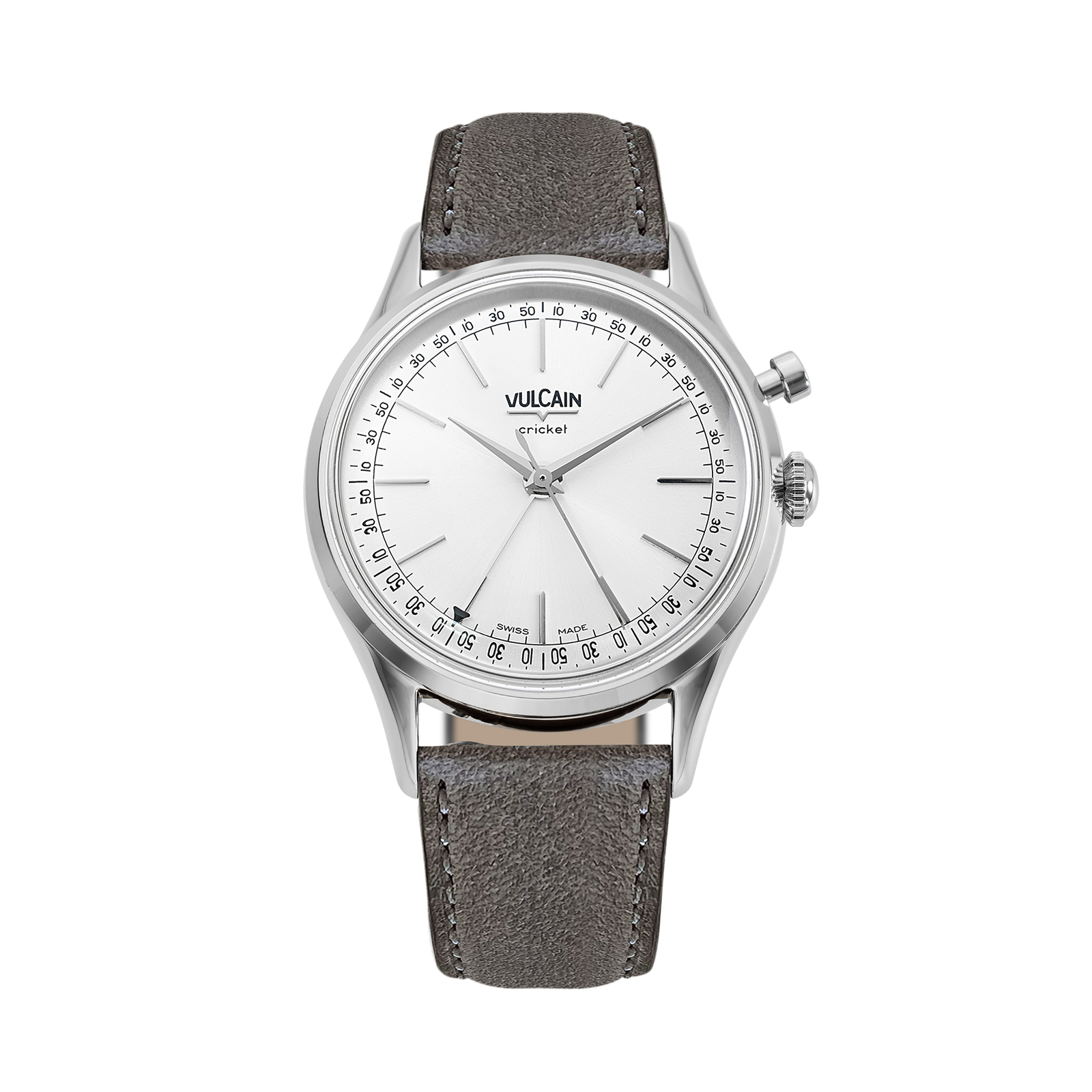 Vulcain Manual Cricket President 36 mm - Silver | Official