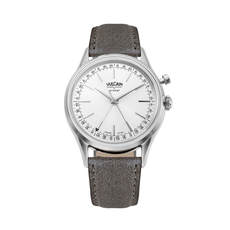 Vulcain Manual Cricket President 36 mm - Silver | Official