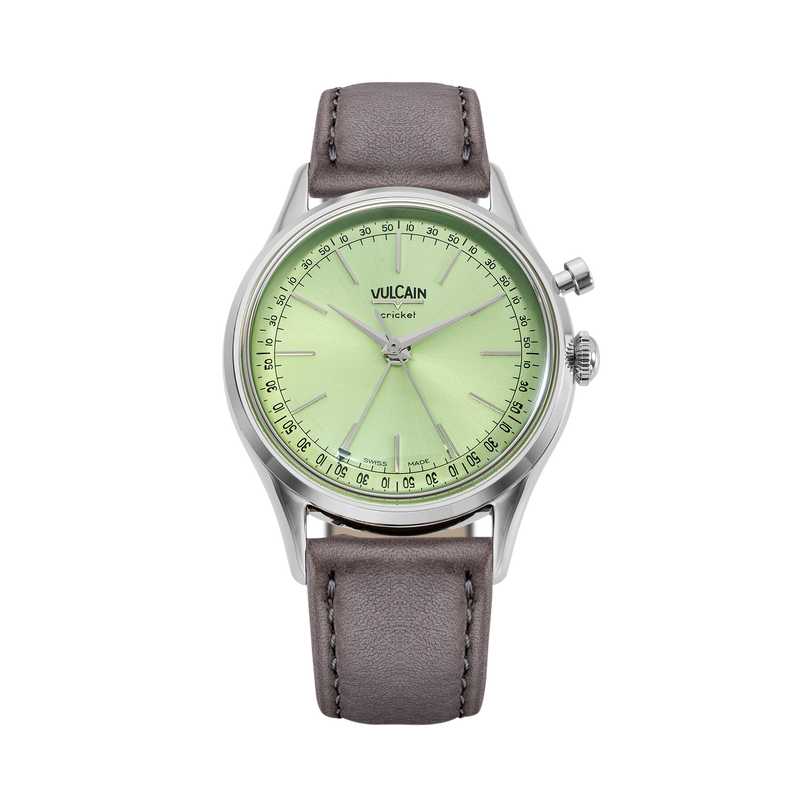 Vulcain Manual Cricket President 36 mm - Pistachio Green