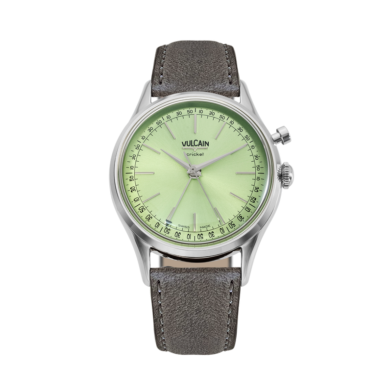 Vulcain Manual Cricket President 36 mm - Pistachio Green