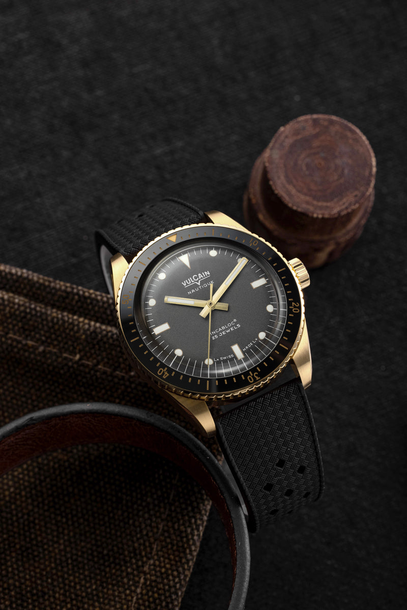 Vulcain Automatic Skindiver Nautique - Bronze & Gray