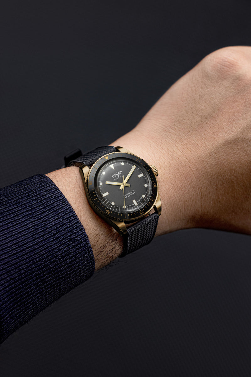 Vulcain Automatic Skindiver Nautique - Bronze & Gray