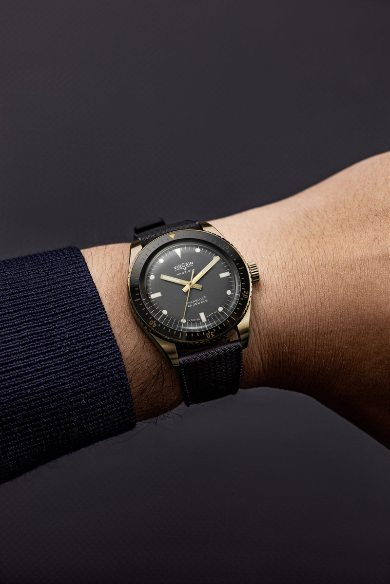 Vulcain Automatic Skindiver Nautique - Bronze & Gray