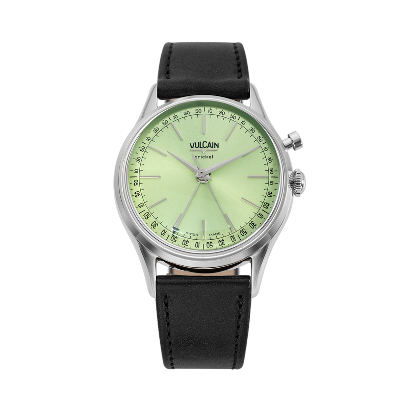 Vulcain Manual Cricket President 36 mm - Pistachio Green Vulcain Manual Cricket President 36 mm - Pistachio Green