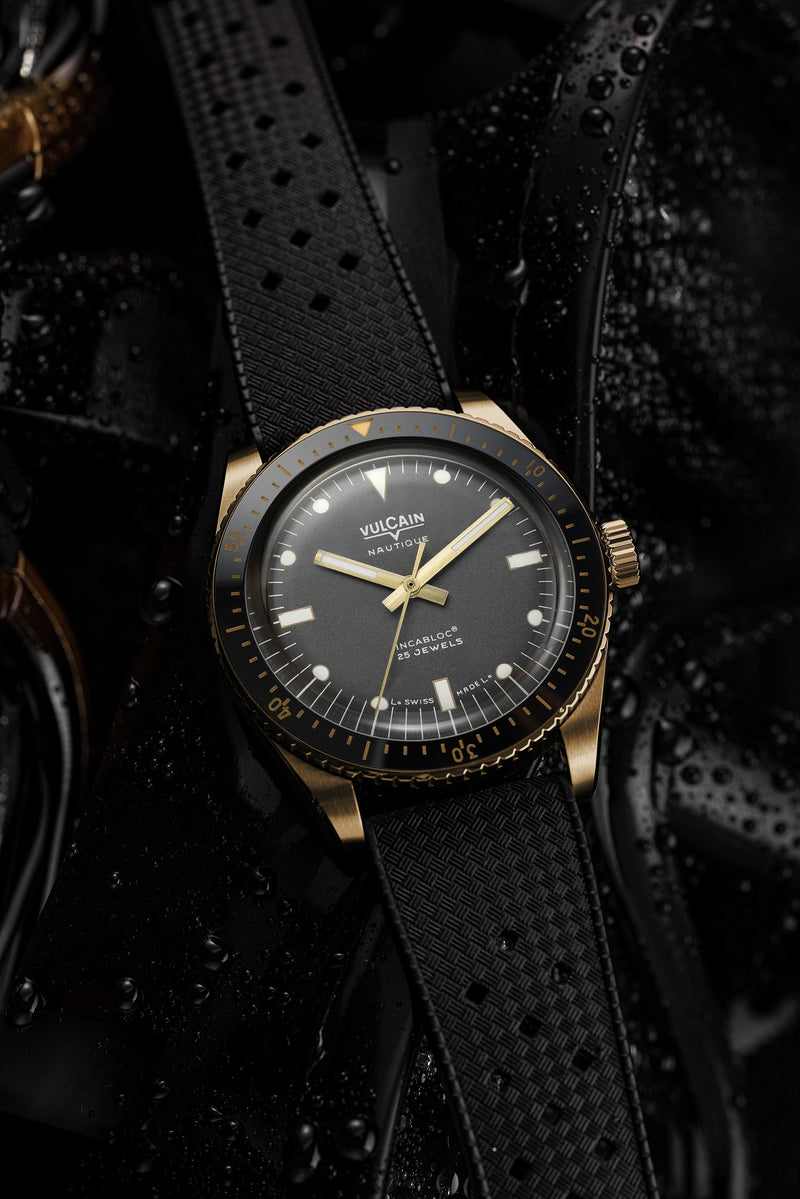 Vulcain Automatic Skindiver Nautique - Bronze & Gray