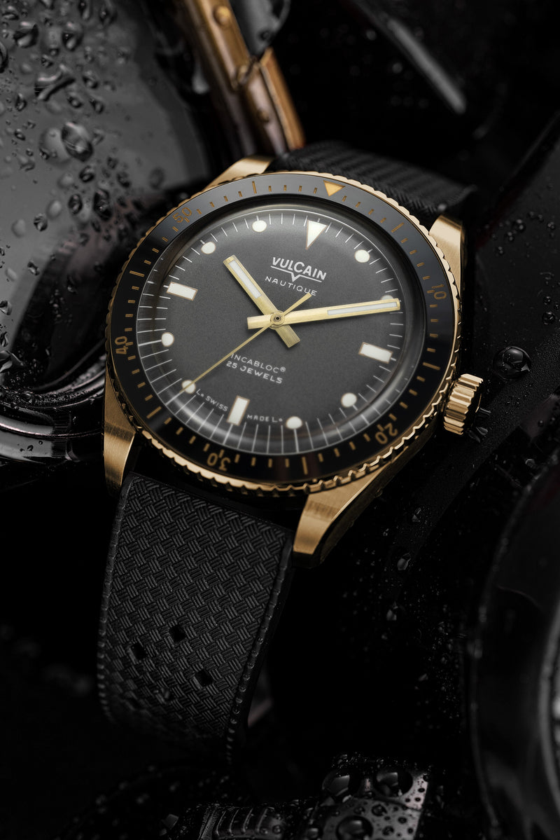 Vulcain Automatic Skindiver Nautique - Bronze & Gray