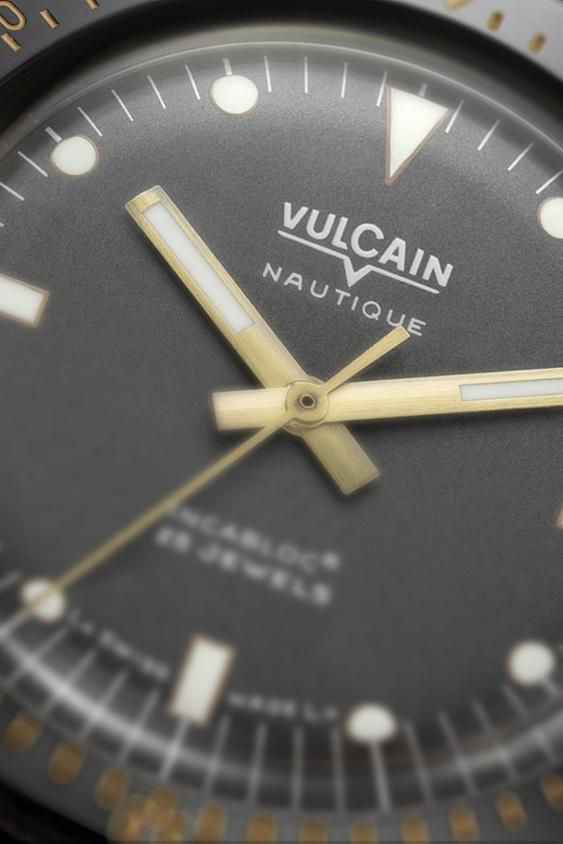 Vulcain Automatic Skindiver Nautique - Bronze & Gray