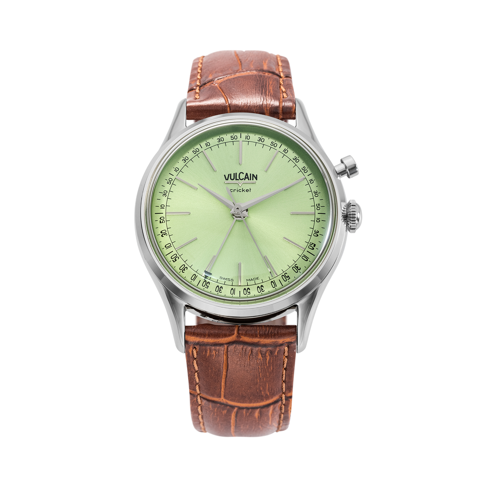 Vulcain Manual Cricket President 36 mm - Pistachio Green