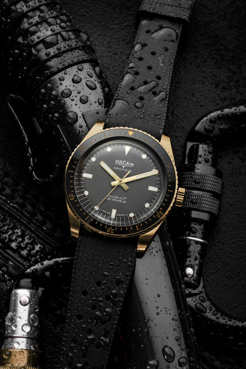 Vulcain Automatic Skindiver Nautique - Bronze & Gray