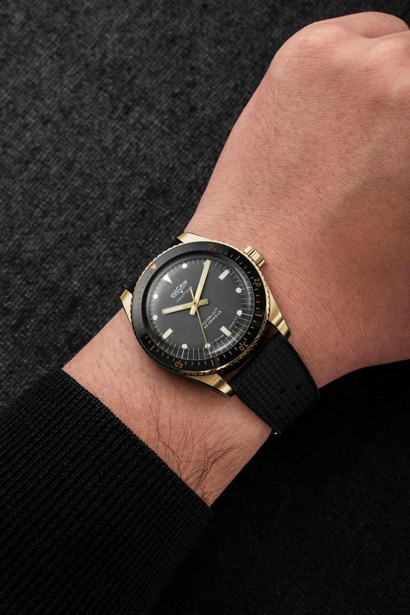 Vulcain Automatic Skindiver Nautique - Bronze & Gray