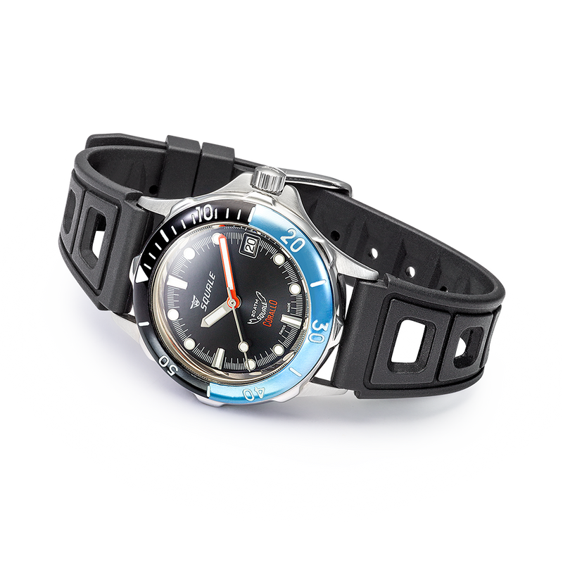 Squale Corallo NOS 2008 Black Automatic Steel Watch CORALBICBK.RBK