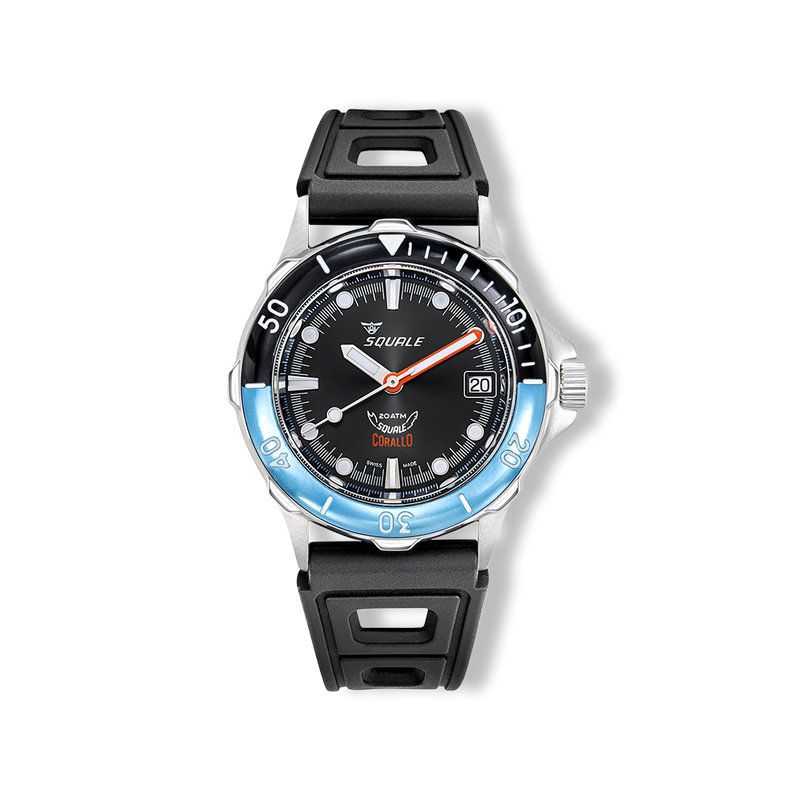 Squale Corallo NOS 2008 Black Automatic Steel Watch CORALBICBK.RBK