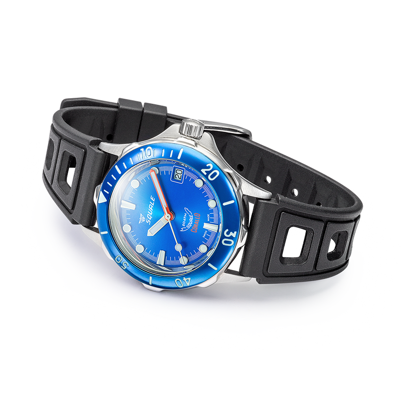 Squale Corallo NOS 2008 Blue Automatic Steel Watch CORALBLBL.RBK