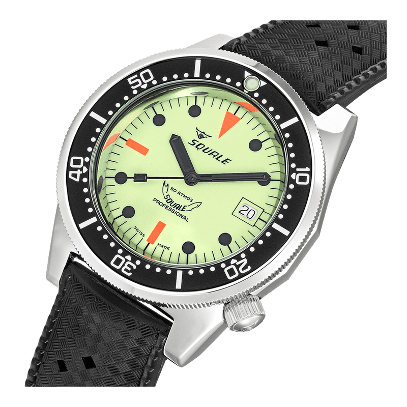 Squale 1521 Full Luminous Automatic Steel Watch 1521FULL.HT