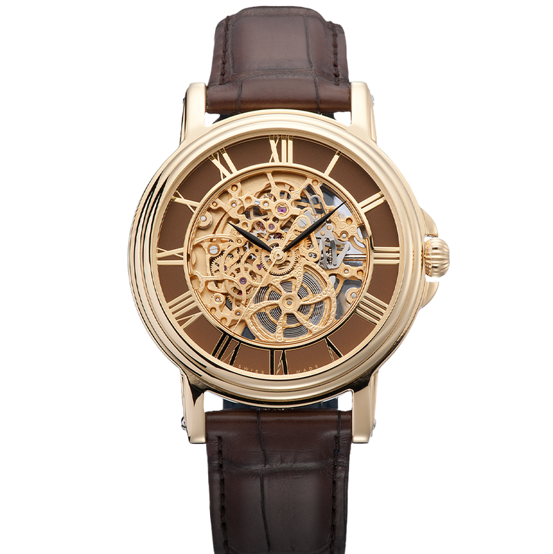 Claude Meylan L'Abbaye Skeleton Watch 3263-PM