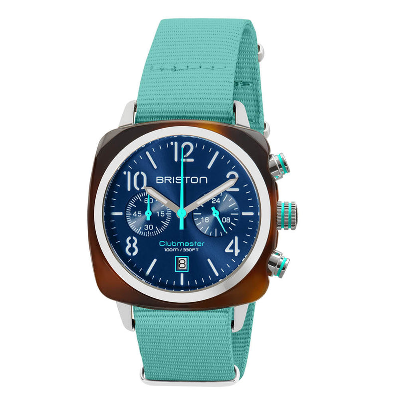 Briston Clubmaster Classic - Chrono - Summer Vibes - Blue