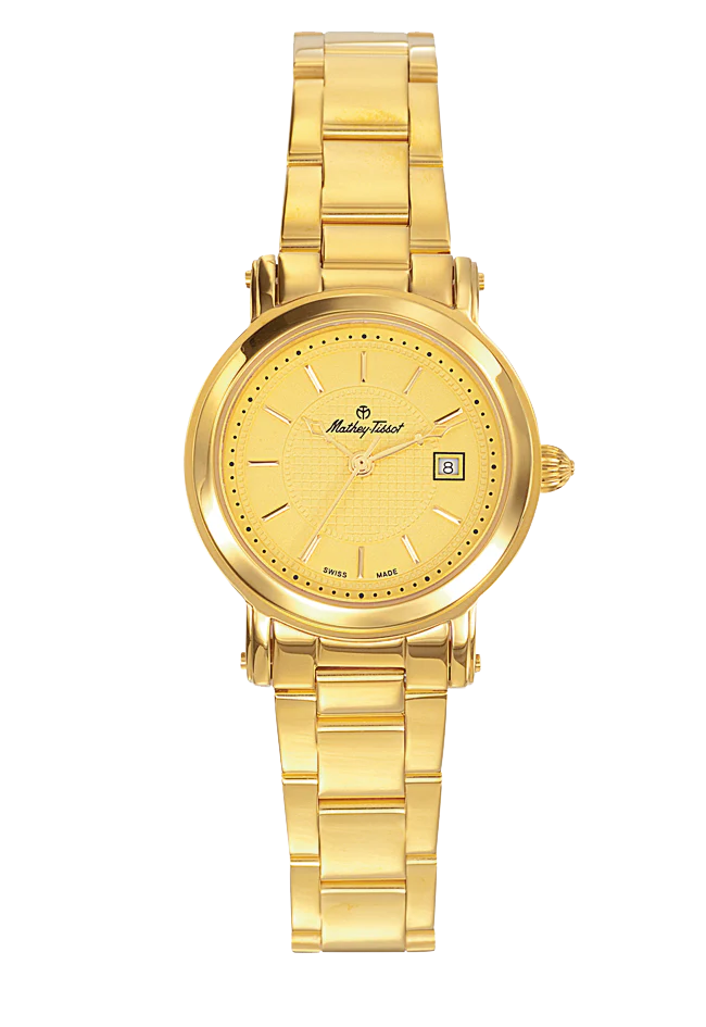 Mathey-Tissot City Gold Plated & Champagne Dial D31186MPDI