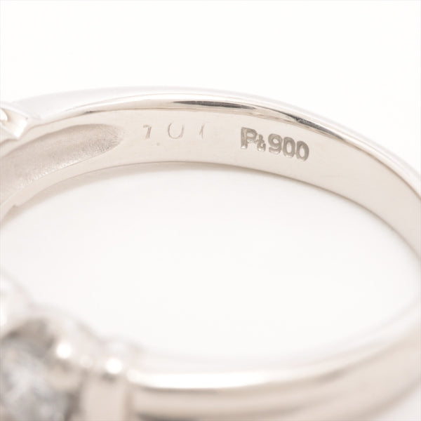 Ring Diamonds 1.01 ct Platinum 900 5.5g
