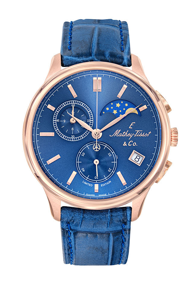Mathey Tissot Moonphase Watch Mathey-Tissot Edmond G10