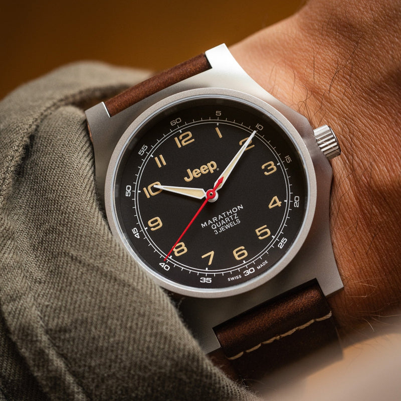 Marathon Watch 41mm Jeep® Willys SSGPQ (Officer's Quartz)