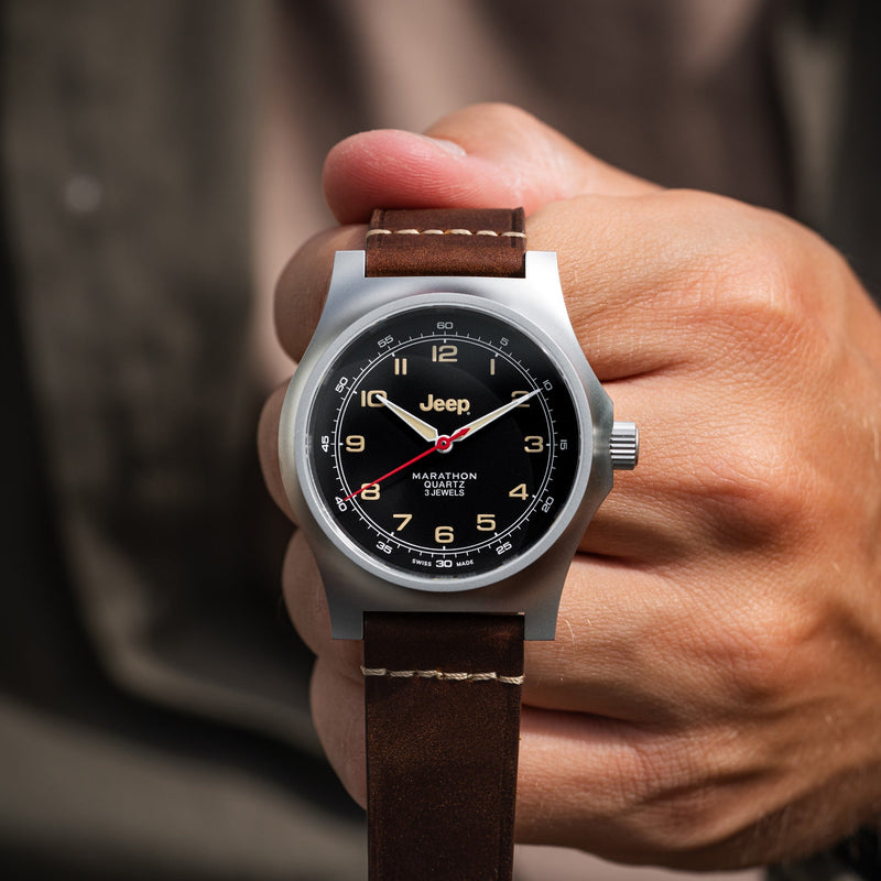 Marathon Watch 41mm Jeep® Willys SSGPQ (Officer's Quartz)