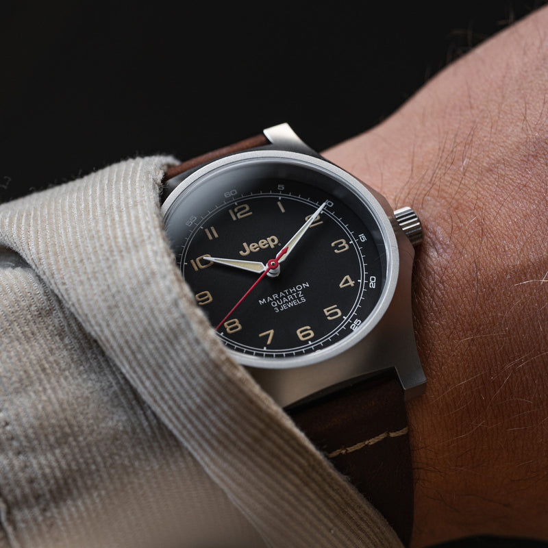 Marathon Watch 41mm Jeep® Willys SSGPQ (Officer's Quartz)