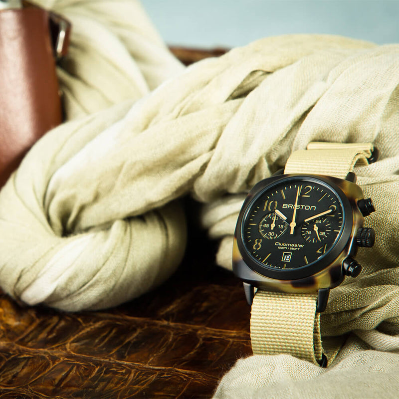 Briston Clubmaster Classic - Chrono - Safari