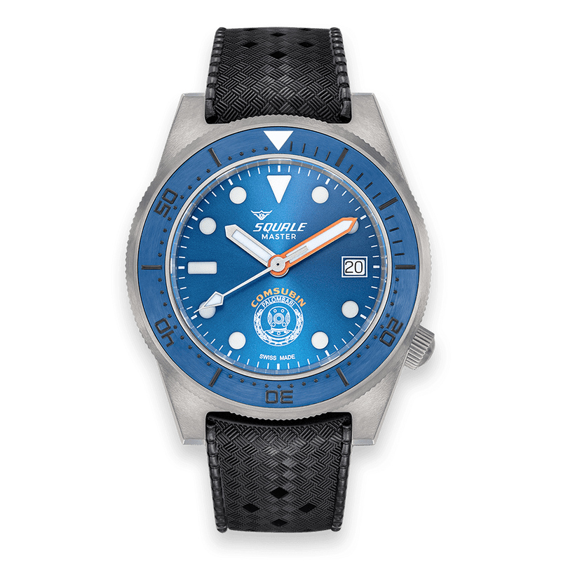 Squale Master X Palombari Comsubin Automatic Titanium Watch MASTERGOS