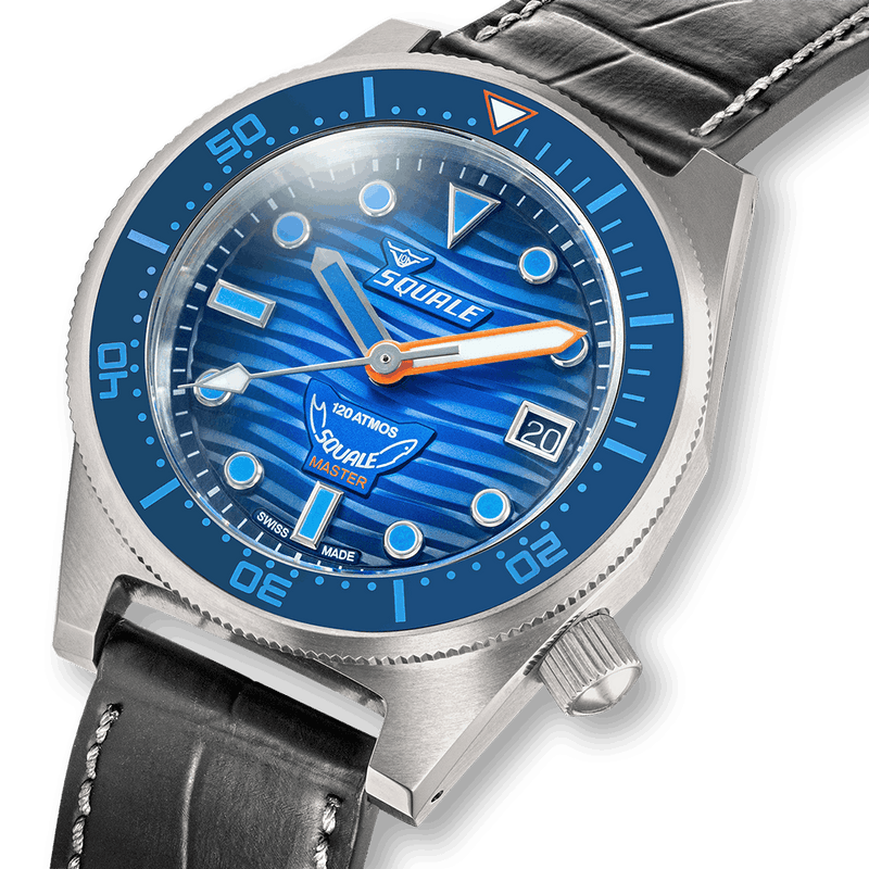 Squale Master Grand Bleu Automatic Titanium Watch MASTIBLBL.RAL