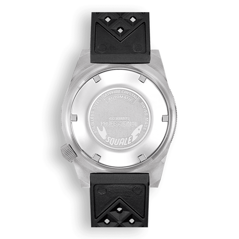 Squale Matic Satin Orange Rubber Automatic Steel Watch MATICXSC.NT