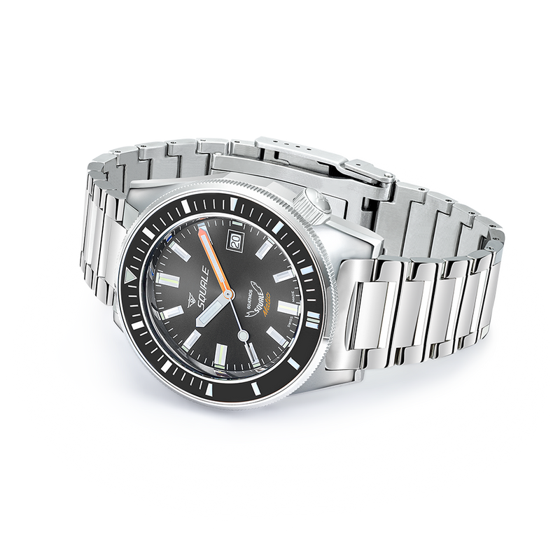 Squale Matic Grey Automatic Steel Watch MATICXSA.SQ22L