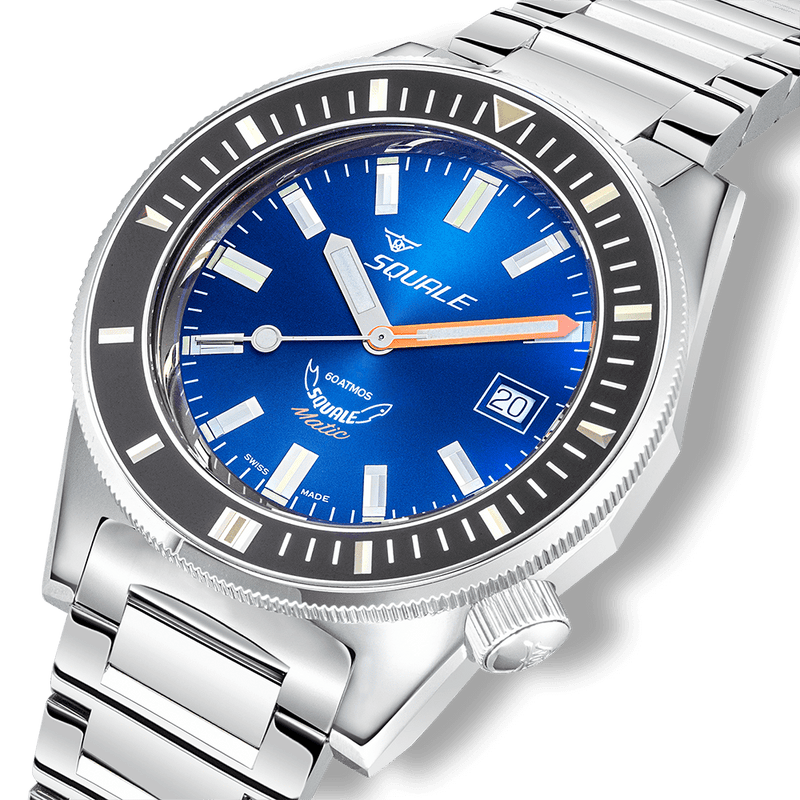 Squale Matic Dark Blue Automatic Steel Watch MATICXSB.SQ22L