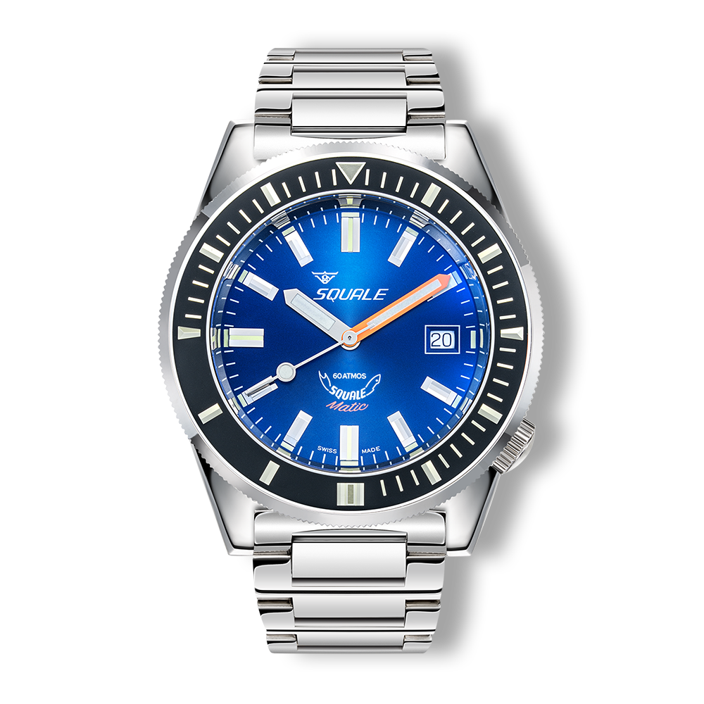 Squale Matic Dark Blue Automatic Steel Watch MATICXSB.SQ22L