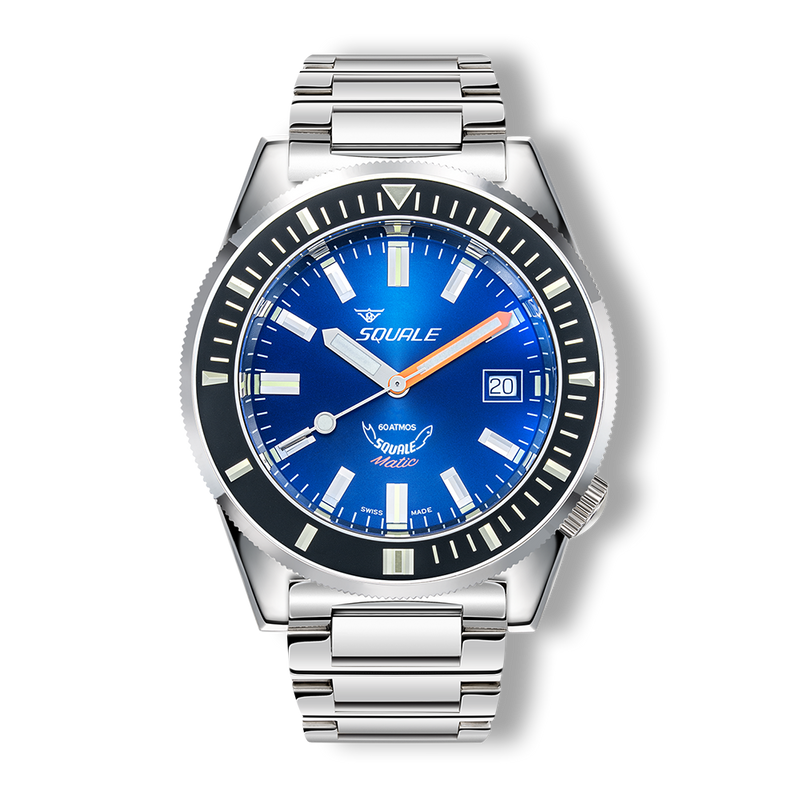 Squale Matic Dark Blue Automatic Steel Watch MATICXSB.SQ22L
