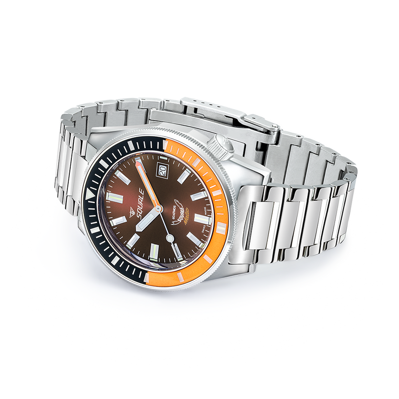 Squale Matic Chocolate Automatic Steel Watch MATICXSD.SQ22L