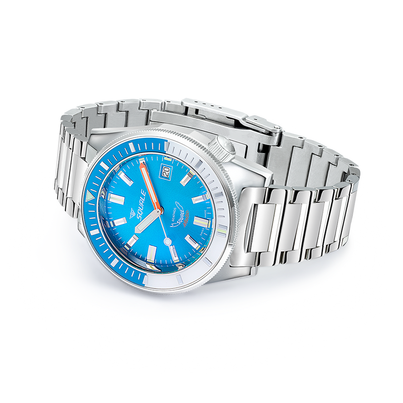 Squale Matic Light Blue Automatic Steel Watch MATICXSE.SQ22L