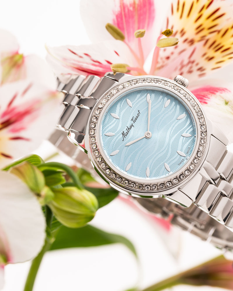 Mathey-Tissot Artemis Stainless Steel & Blue Dial D10860AQBU