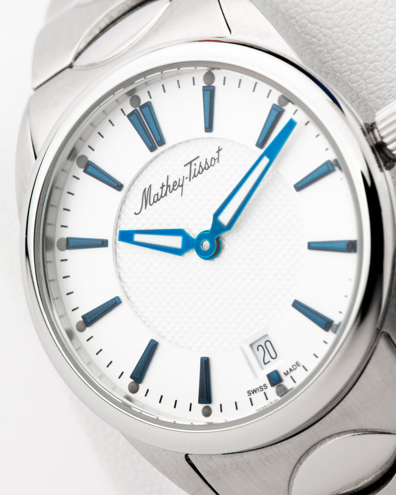 Mathey-Tissot Anaconda Stainless Steel & White Dial H791AI